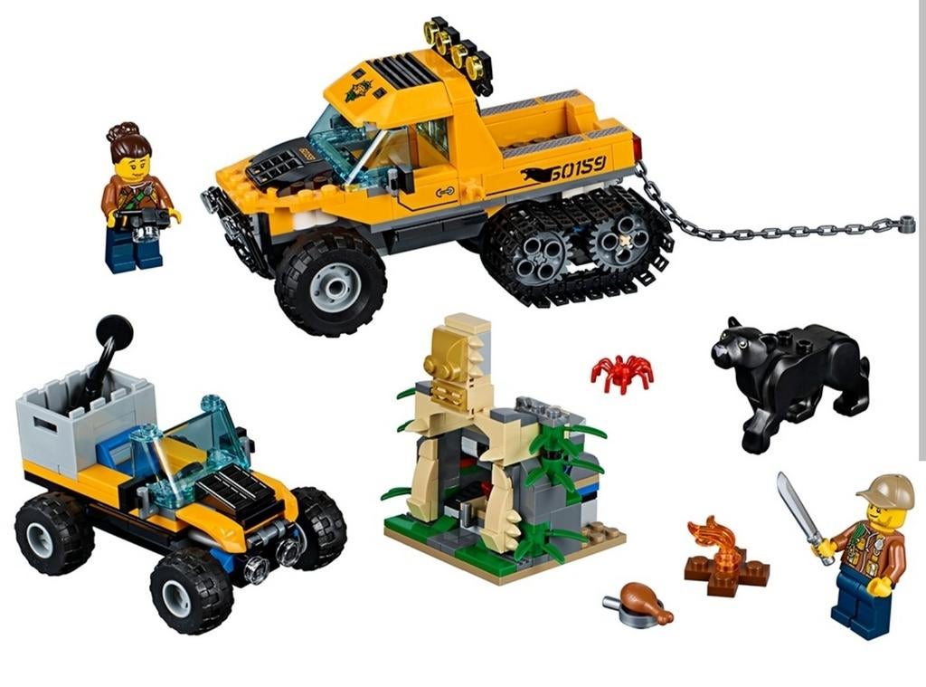 Lego City 60159, Ophalen