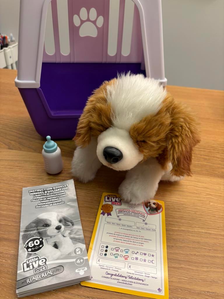 Little Live Pets My Really Real Puppy 🐶 - als nieuw!, Kinderen en Baby's, Ophalen of Verzenden, Zo goed als nieuw, Ontdekken