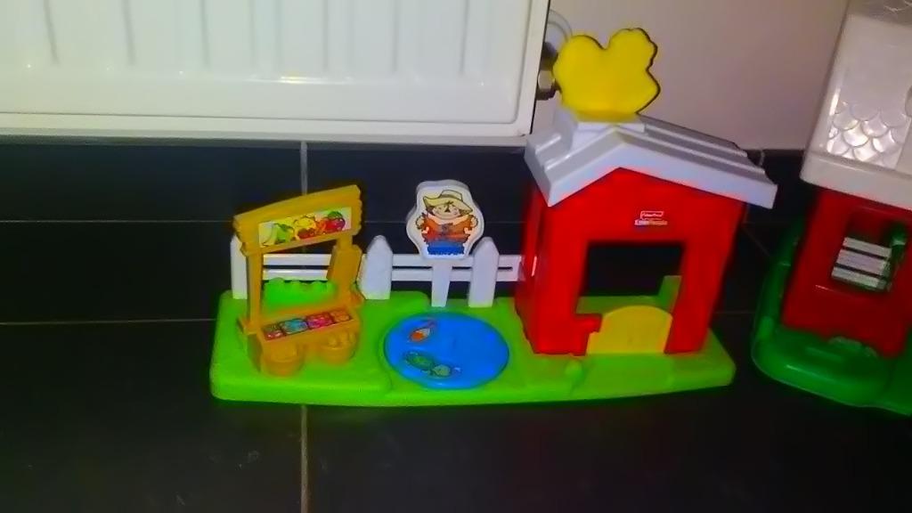 FISCHER PRICE - Boerderij Winkel, Kinderen en Baby's, Speelgoed | Fisher-Price, Ophalen of Verzenden, Zo goed als nieuw, Speelset