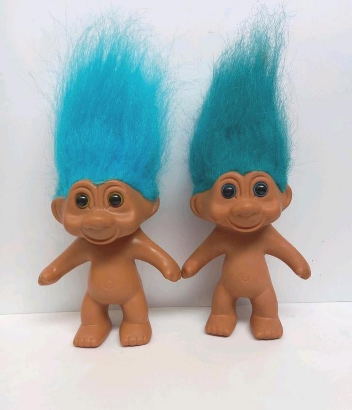 💙 vintage Trol 🩵, Verzamelen, Poppetjes en Figuurtjes, Ophalen of Verzenden