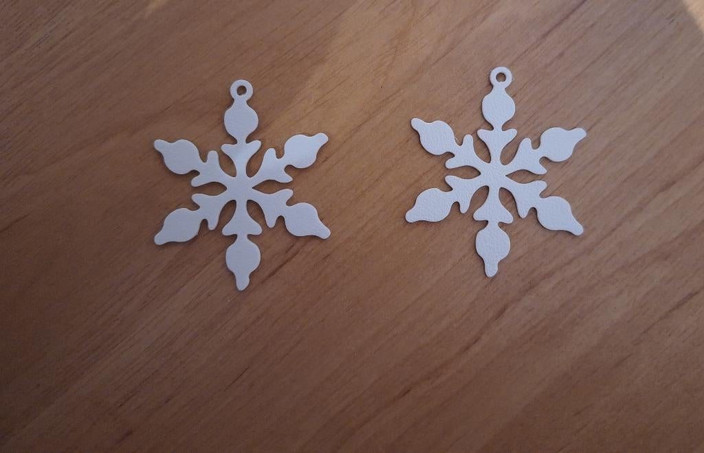 Set van 2 originele 3D geprinte kersthangers (7), NIEUW, Ophalen of Verzenden, Nieuw