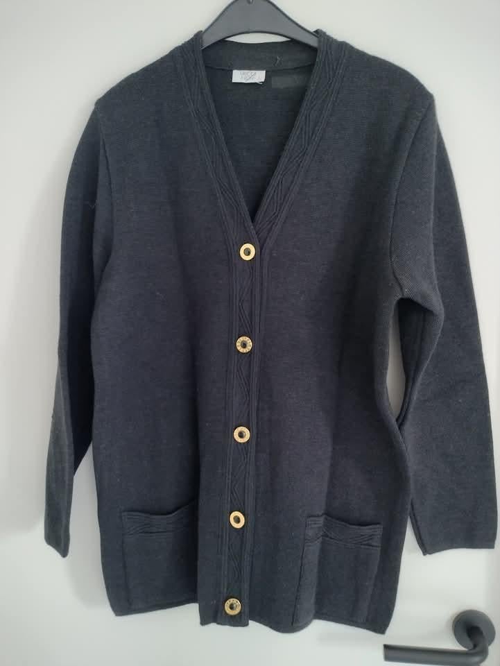 Cardigan, zwart maat M, Kleding | Dames, Ophalen of Verzenden, Zo goed als nieuw, Maat 38/40 (M), Zwart
