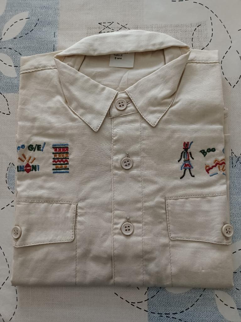 shirt maat 5 jaar, Ophalen of Verzenden, Nieuw, Jongen, Overhemd of Blouse