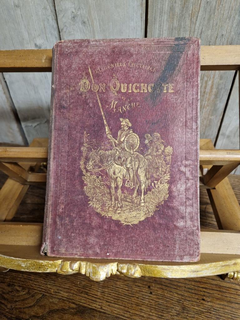 Don Quichotte de la manche, Livres, Enlèvement