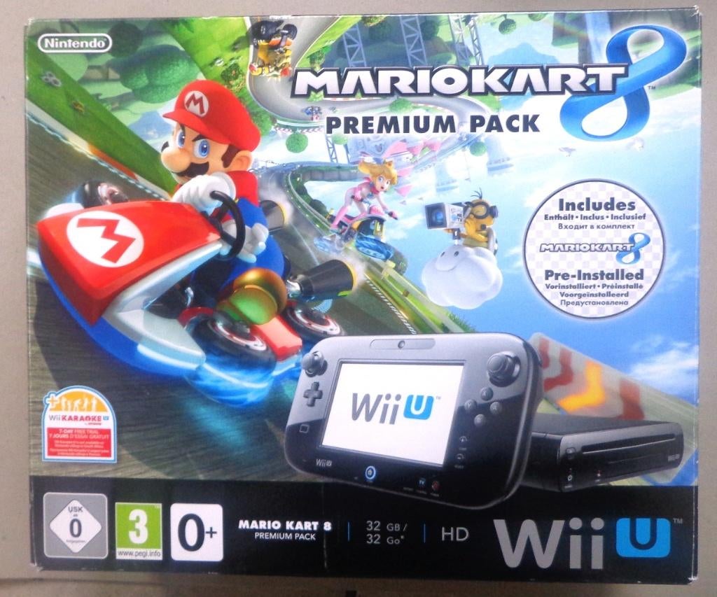Wii U Mario Kart 8 Premium Pack compleet in doos, Enlèvement ou Envoi, Comme neuf