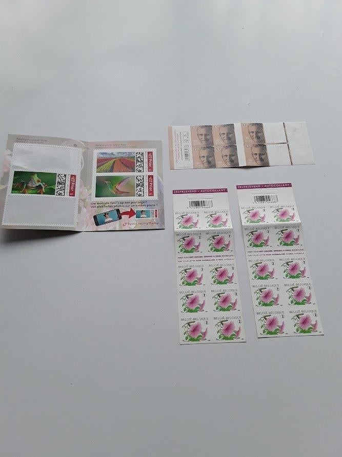 Bpost postzegels 29 stuks nr 1 en nr 2 +Prior allemaal nieuw, Ophalen of Verzenden, Zonder stempel, Postfris, Met plakker