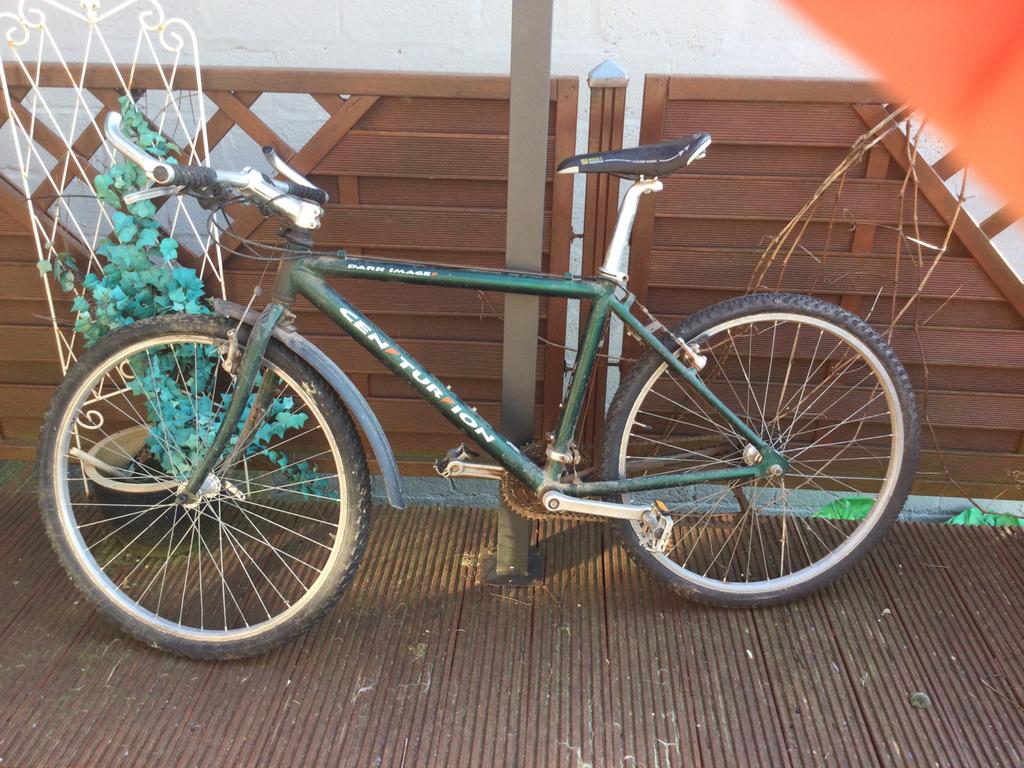 Vélo vtt, vert centurion 26 pouces 18 vitesses, Utilisé