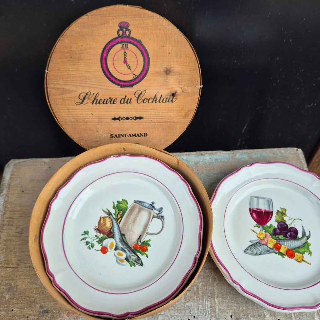 Saint Amand France L'heure Du Cocktail
Set van 8 stuks
´60, Ophalen of Verzenden