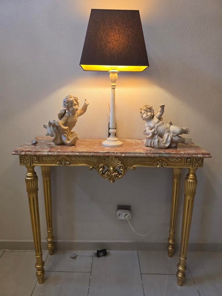Vergulde consoletafel, Antiek en Kunst, Antiek | Bestek, Ophalen
