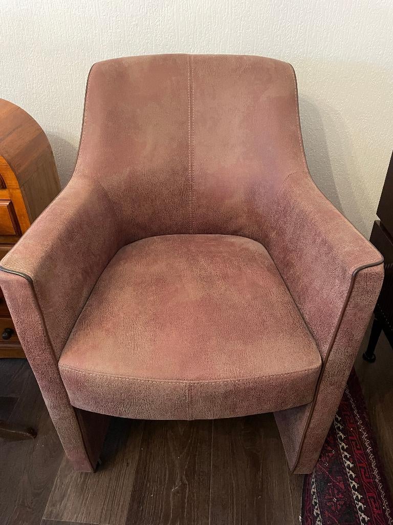 Eetstoel op wielen, Huis en Inrichting, Stoelen, Ophalen, Gebruikt, Bruin, Eén
