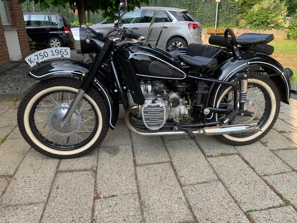 Dnepr K750 1967, Motos, Motos | Oldtimers & Ancêtres, Autre, jusqu'à 11 kW, 2 cylindres, Permis Moto A, Enlèvement