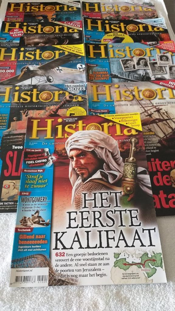8X Magazines Historia 2015, Enlèvement ou Envoi, Utilisé