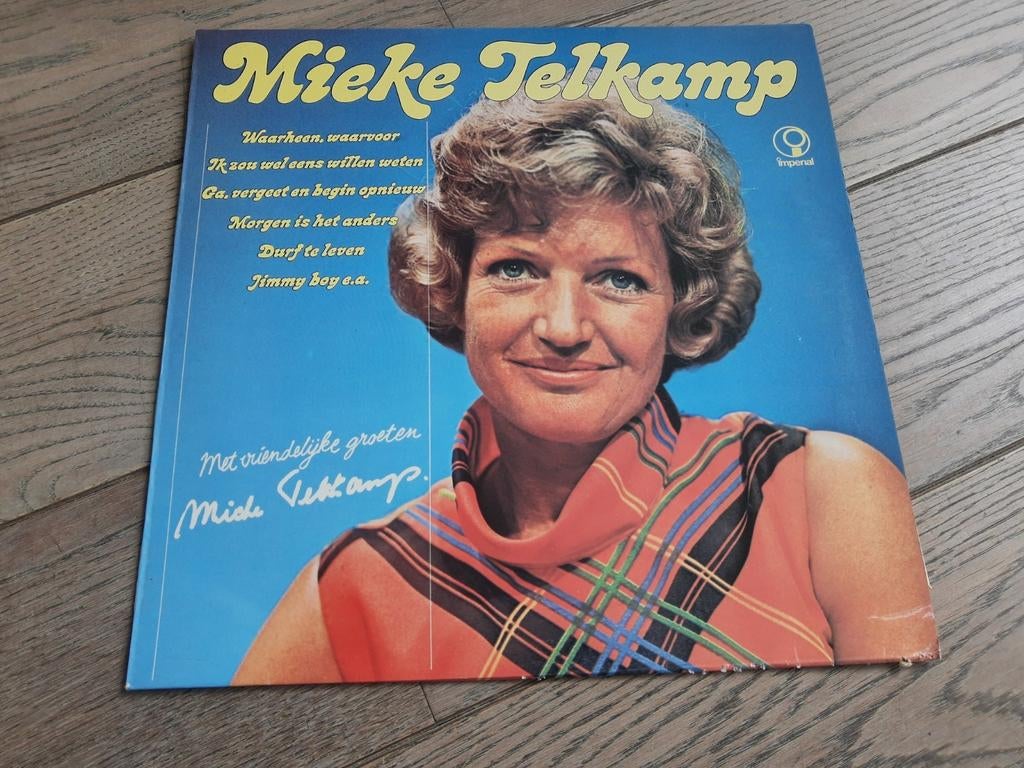 Lp : Mieke Telkamp, Cd's en Dvd's, Vinyl | Nederlandstalig, Ophalen of Verzenden