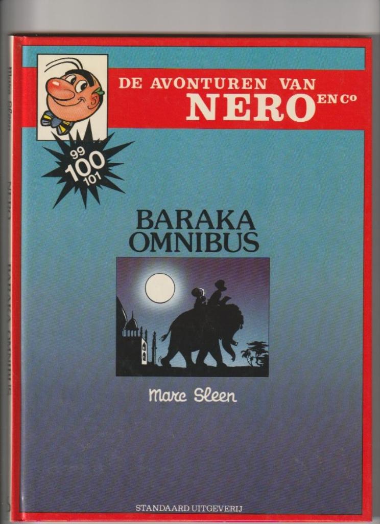 NERO "BARAKA OMNIBUS" HARDCOVER VAN 1987 IN NIEUWSTAAT, Boeken, Marc Sleen, Eén stripboek, Nieuw, Ophalen of Verzenden