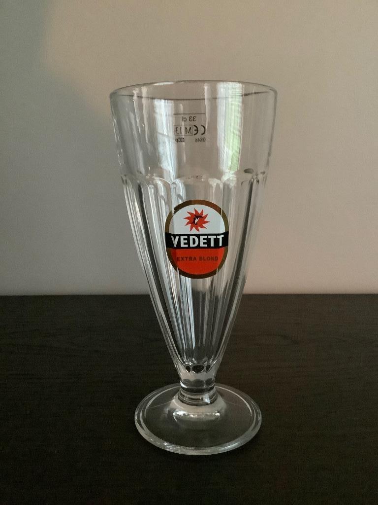Vedett bierglas, Enlèvement ou Envoi, Comme neuf, Verre ou Verres, Autres marques