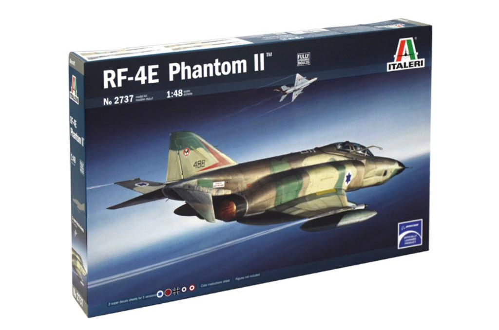 ITALERI 2737 RF-4E phantom II échelle 1/48, Hobby & Loisirs créatifs, Modélisme | Avions & Hélicoptères, Neuf, Plus grand que 1:72
