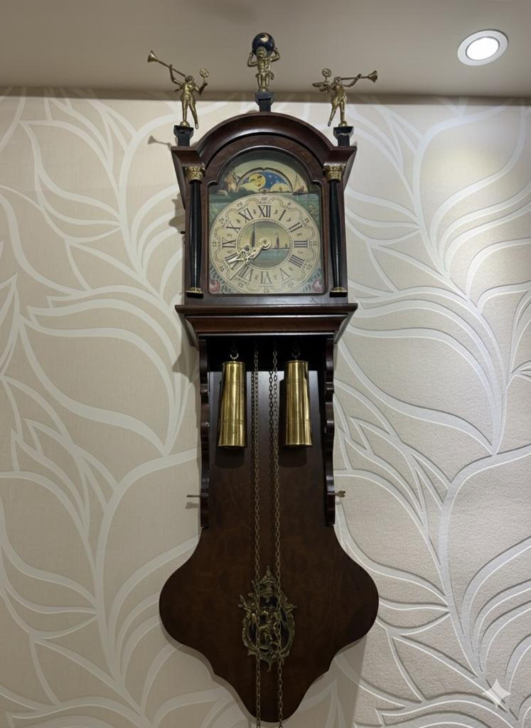 Klok Clock Antieke Warmink WABU horloges, Antiek en Kunst, Antiek | Klokken, Ophalen of Verzenden
