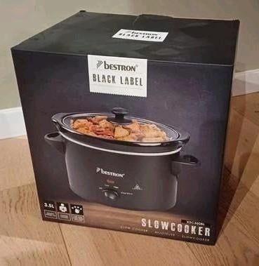 Bestron SlowCooker 3.5liter nieuw, ongebruikt., Elektronische apparatuur, Ophalen of Verzenden, Timer, Nieuw