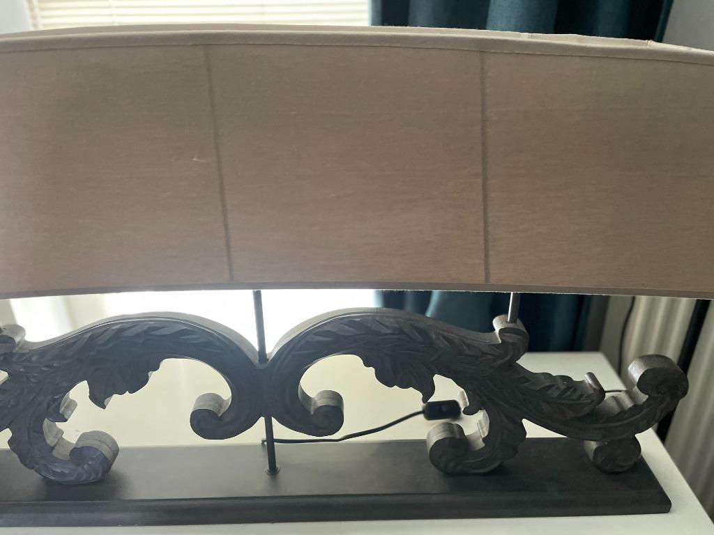Lampe de table - Lampe de buffet, Enlèvement, Comme neuf, Bois