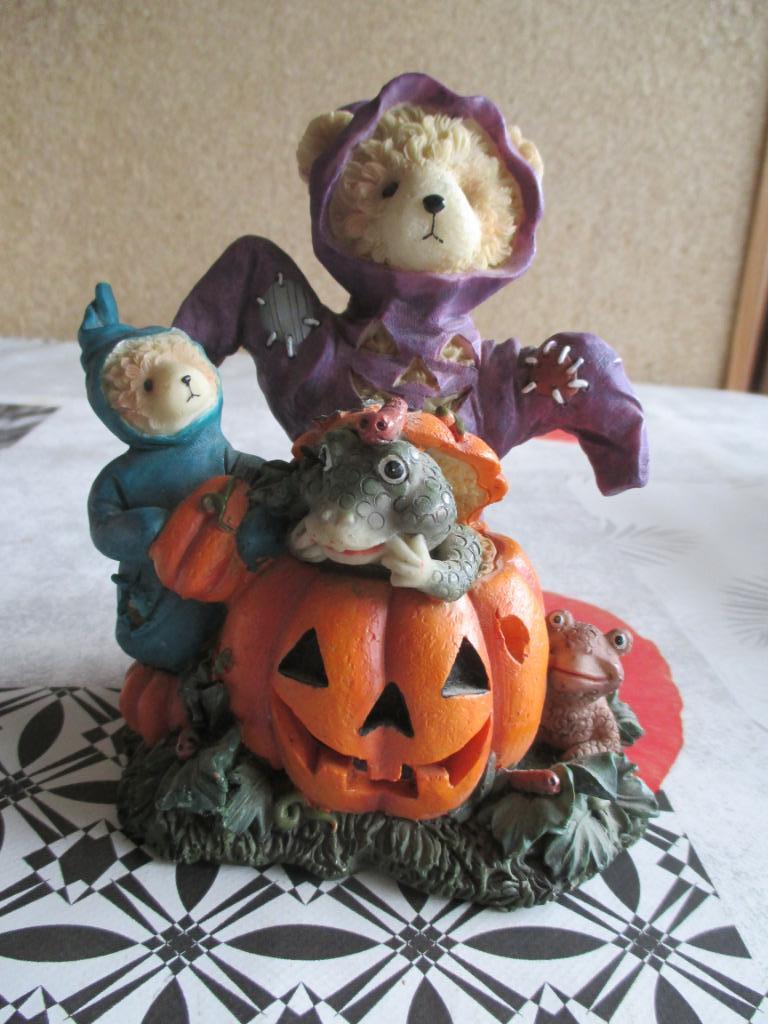 halloween pompoen beeldje, Ophalen of Verzenden, Zo goed als nieuw, Versiering