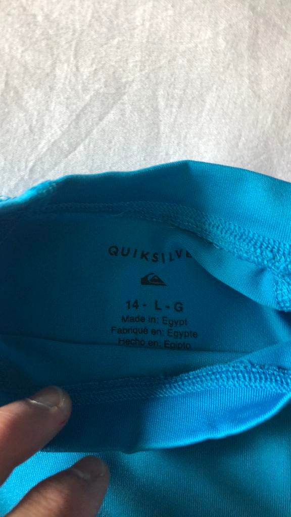 Water T-shirt Quiksilver, Ophalen, Zo goed als nieuw