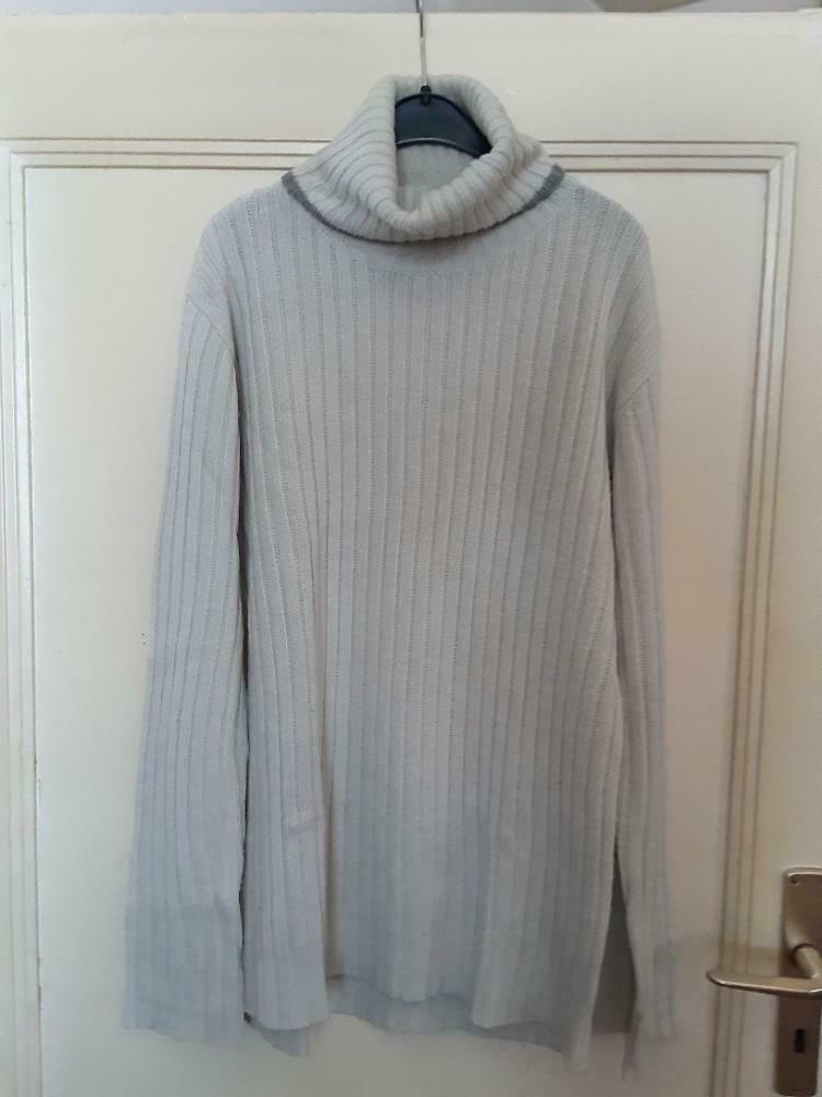 pull col roulé gris TS, Enlèvement ou Envoi, Porté, Gris