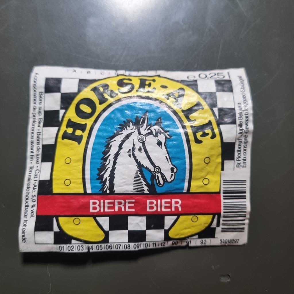 Etiquette Horse - Ale, Ophalen of Verzenden, Gebruikt, Overige typen, Overige merken