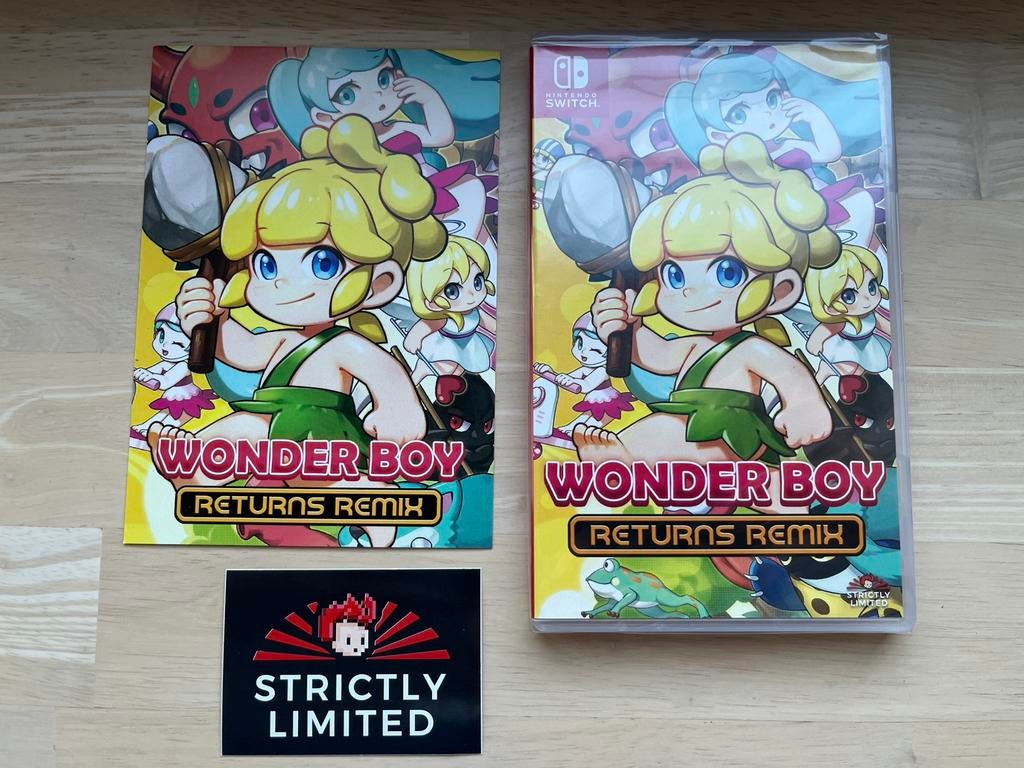 Wonderboy Returns Remix (Nintendo Switch), Games en Spelcomputers, Ophalen of Verzenden, Nieuw