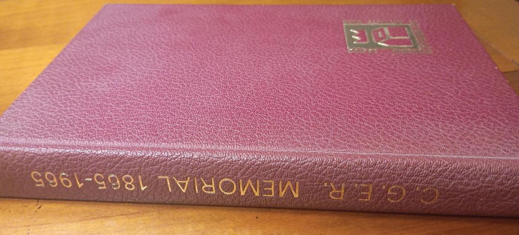 Gedenkboek CGER 1865-1965 met kunstlederen band, 20e eeuw of later, Ophalen of Verzenden, Zo goed als nieuw, COLLECTIF