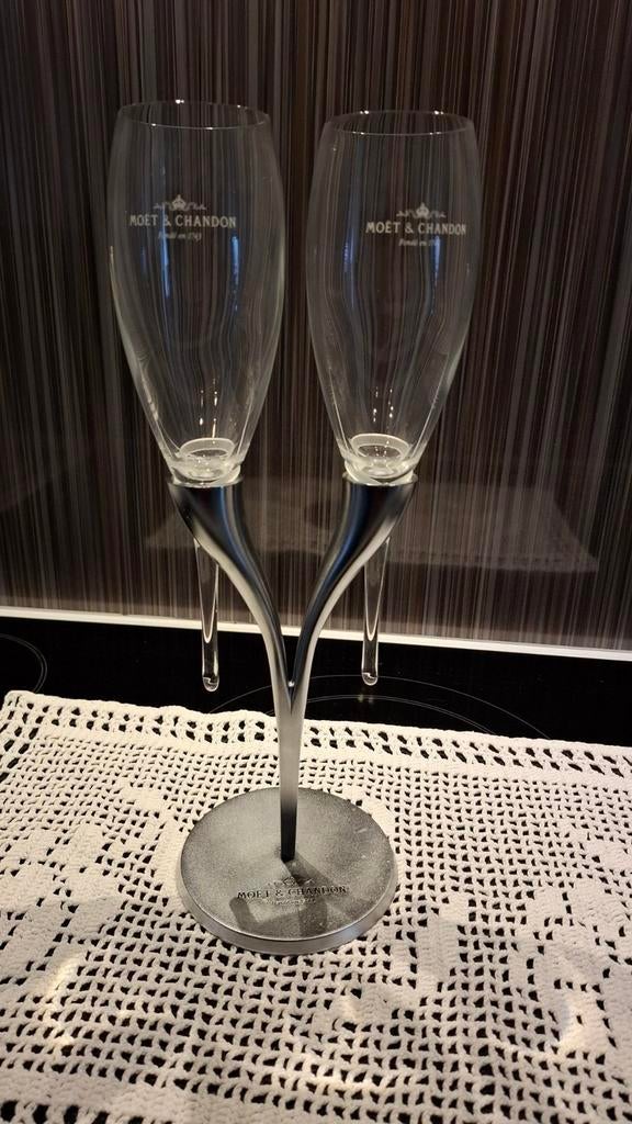 Moët & Chandon champagneglazen, Verzamelen, Ophalen, Zo goed als nieuw