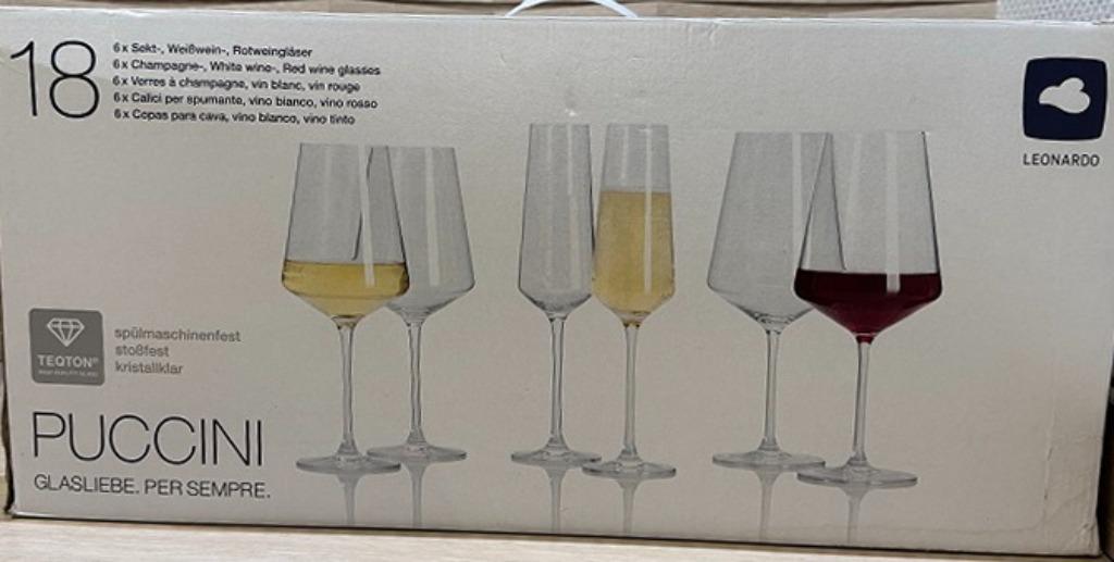 Leonardo Verres en cristal Teqton, Enlèvement, Neuf, Autres types