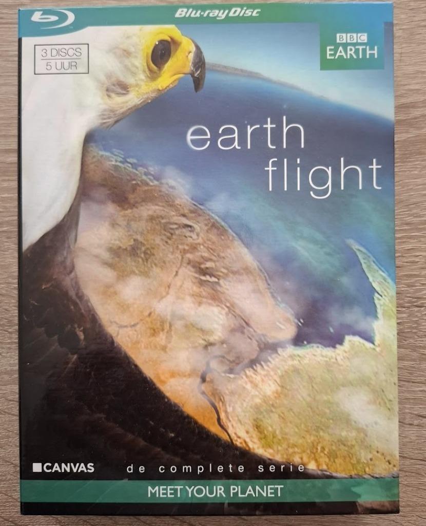 BBC Earth Flight - Blu-Ray, CD & DVD, Blu-ray, Comme neuf, Documentaire et Éducatif, Coffret, Enlèvement ou Envoi