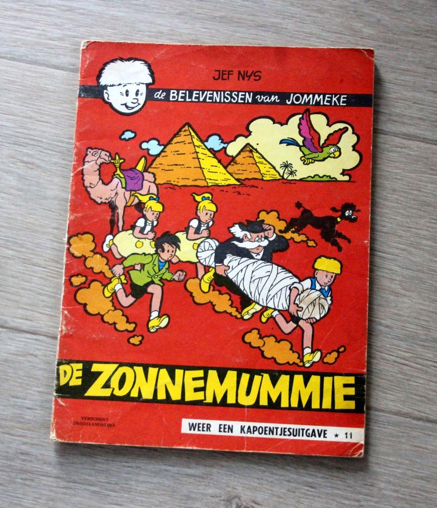 strip Jommeke n 11 - De zonnemummie Jef Nys, Boeken, Ophalen of Verzenden, Gelezen