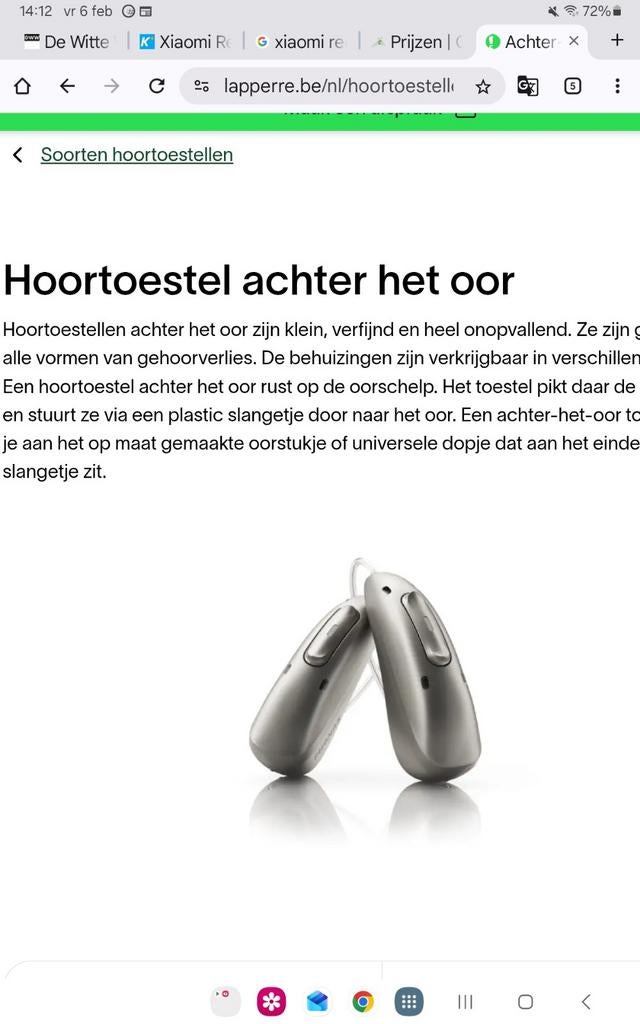 Lapperre hoorappraten, Enlèvement