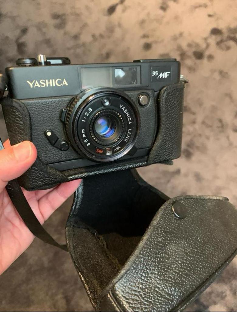 Yashica 35MF analoge camera - vintage pareltje, Enlèvement, Utilisé