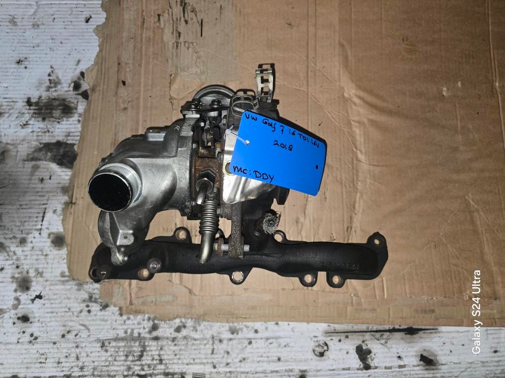 Turbo vw golf 7 1.6 TDI 16V   DDY, Auto-onderdelen, Ophalen of Verzenden
