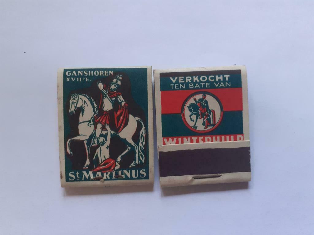 Luciferdoosje winterhulp  ww2, Verzamelen, Ophalen of Verzenden