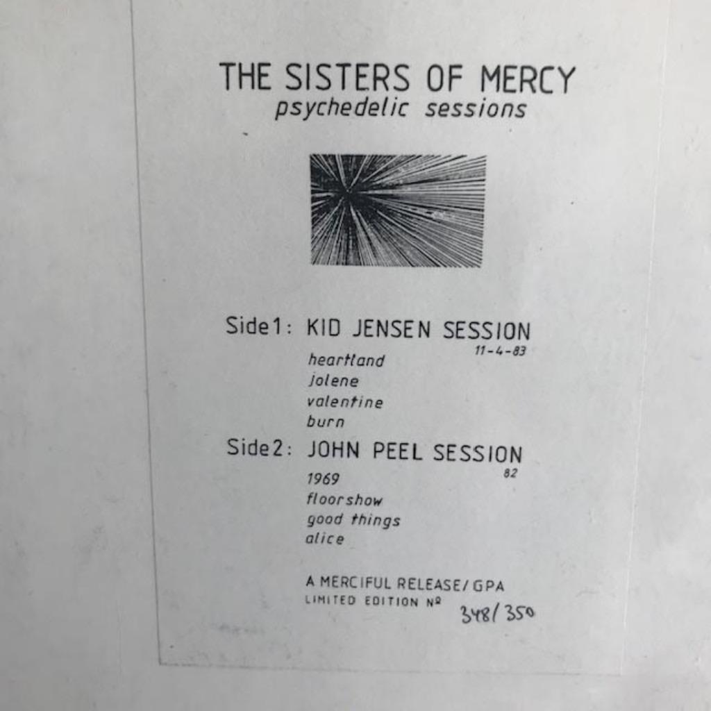 SISTERS OF MERCY  - PSYCHEDELIC SESSIONS, Ophalen of Verzenden, Gebruikt, 12 inch, Alternative
