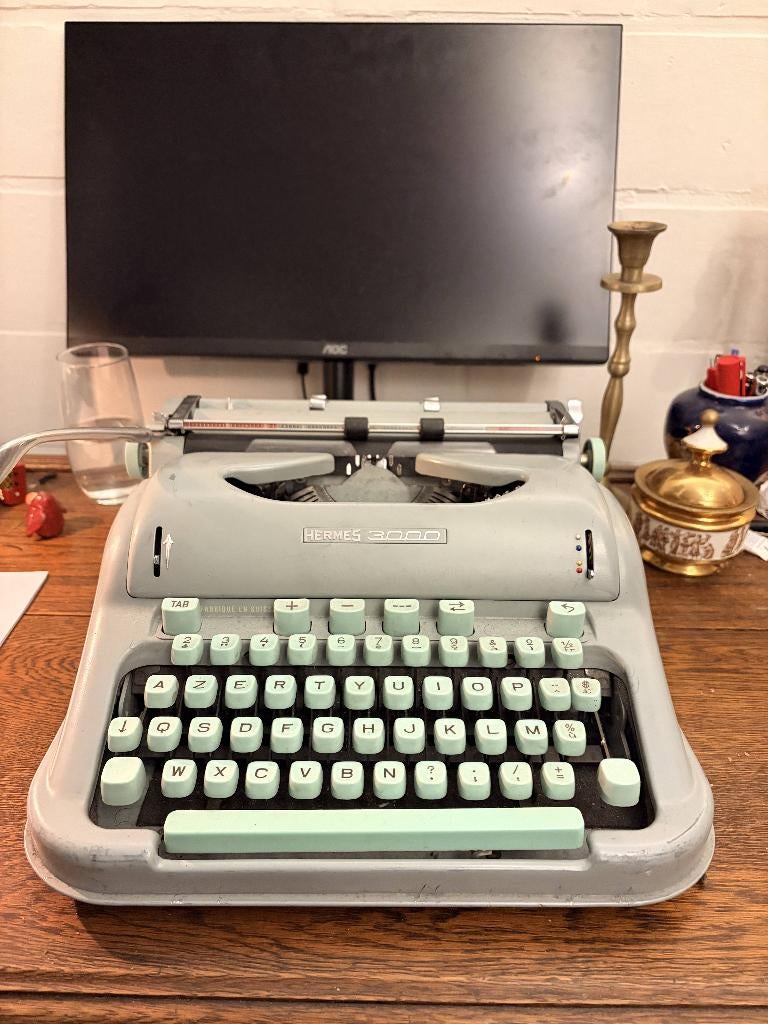 Hermes 3000 typemachine, Divers, Machines à écrire, Utilisé, Enlèvement ou Envoi