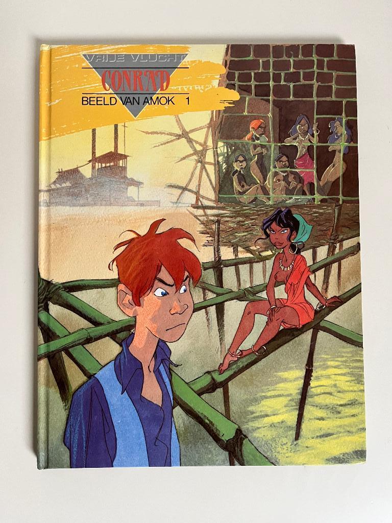 Vrije Vlucht - Beeld van Amok 1 - 1edr 1990, Boeken, Stripverhalen, Verzenden, Conrad