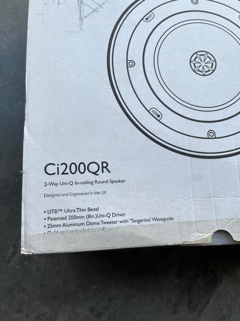 Inbouw luidspreker kef, Neuf, Autres marques, Enlèvement, Autres types
