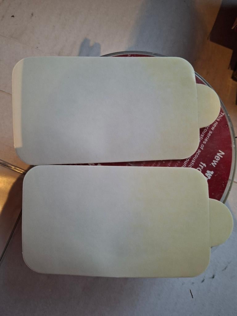 2 beschermende Ergoplay sticker klankbord akoestische gitaar, Ophalen of Verzenden, Nieuw, Akoestische gitaar