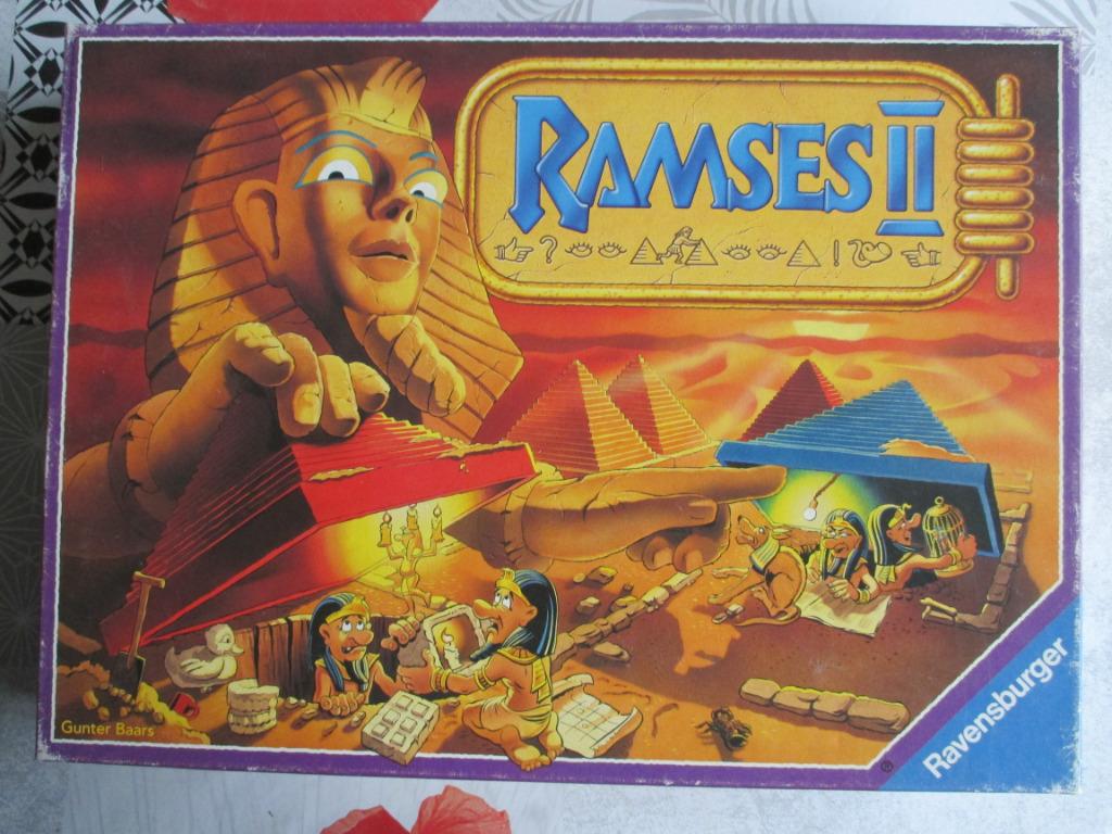 ramses II spel ravensburger, Hobby en Vrije tijd, Ophalen of Verzenden, Zo goed als nieuw, Ravensburger