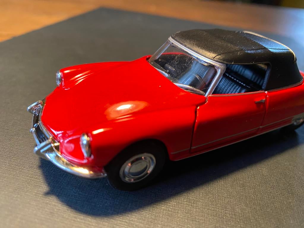 Citroen DS 19 - modelauto Welly, Ophalen of Verzenden, Zo goed als nieuw