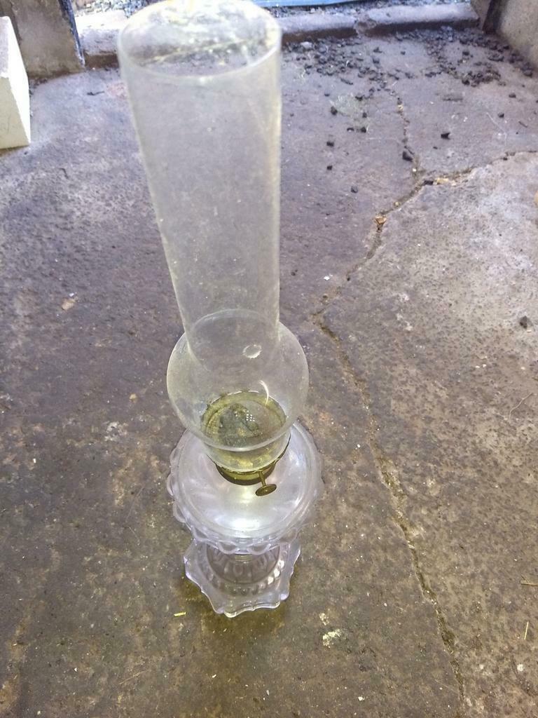 Olielamp, Ophalen