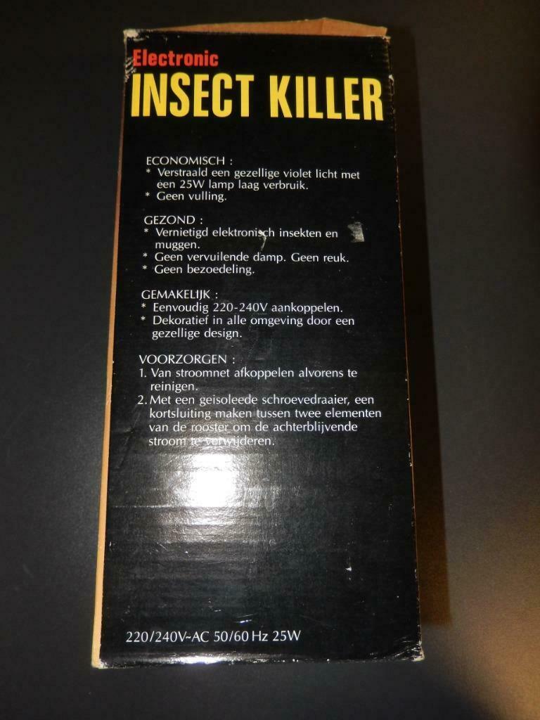 INSECT KILLER ELECTRONIC, Ophalen of Verzenden, Gebruikt