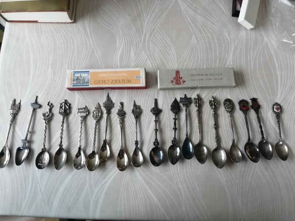 souvenir lepeltjes, Ophalen of Verzenden