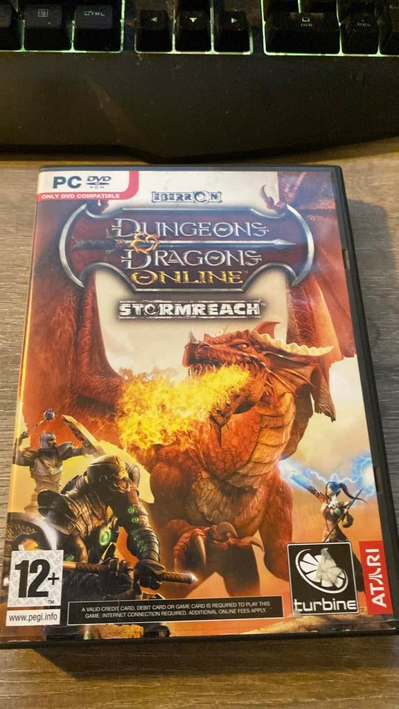 Dungeons dragons online stormreach, Games en Spelcomputers, Ophalen of Verzenden, Zo goed als nieuw, Vanaf 12 jaar, Eén computer