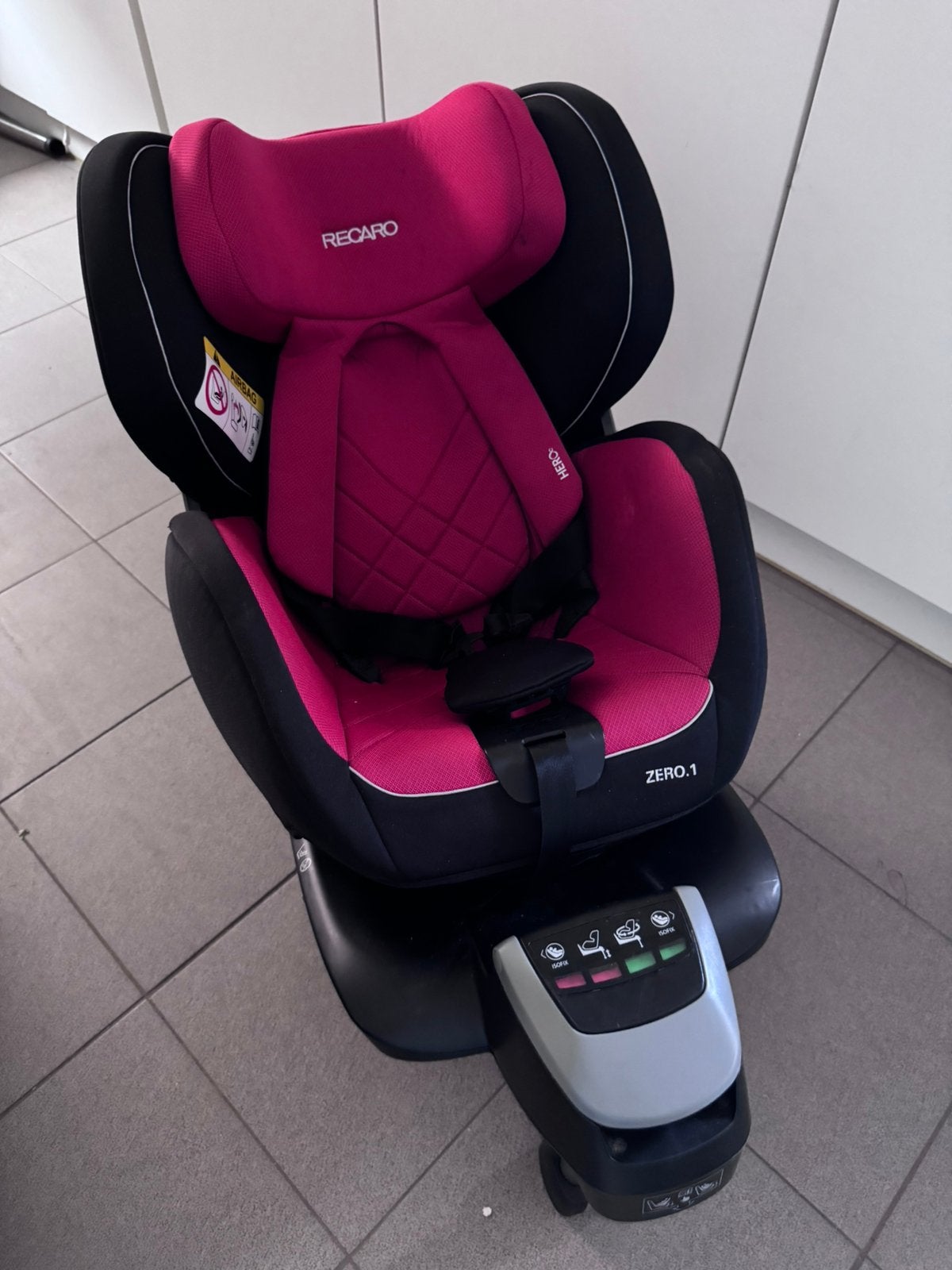 Recaro draaibare autostoel, Enlèvement, Comme neuf, Isofix