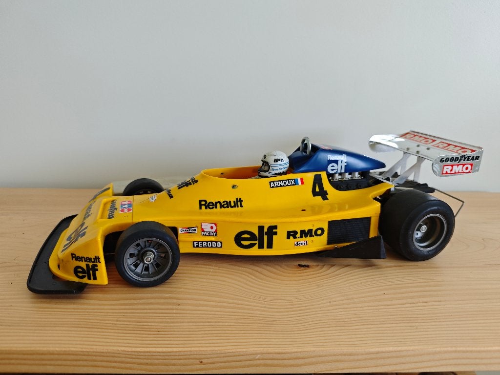 Tamiya Martini Mk.22 Renault nr 58014 bouwjaar 1979, Elektro, Gebruikt, Ophalen of Verzenden, Schaal 1:10